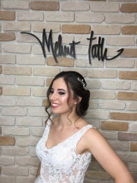 gelin başı açık